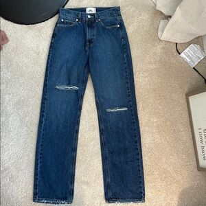 Blue Distressed Jeans